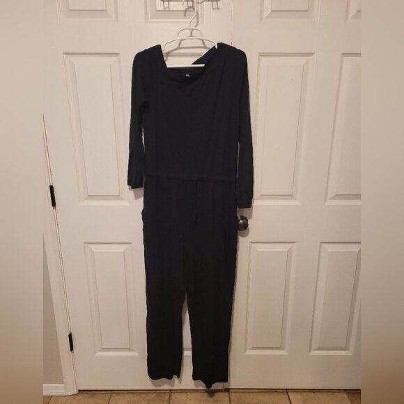 Culture Code black 1X woman's jumpsuit - Picture 1 of 6